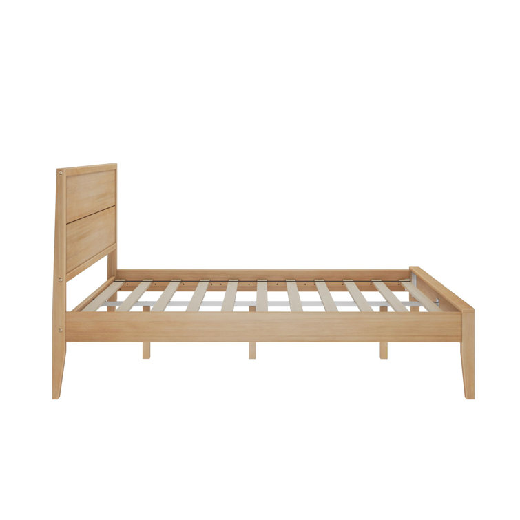 Lauritzen Solid Wood Panel Bed