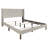 Linen Upholstered Wingback Bed -110685699-110685724