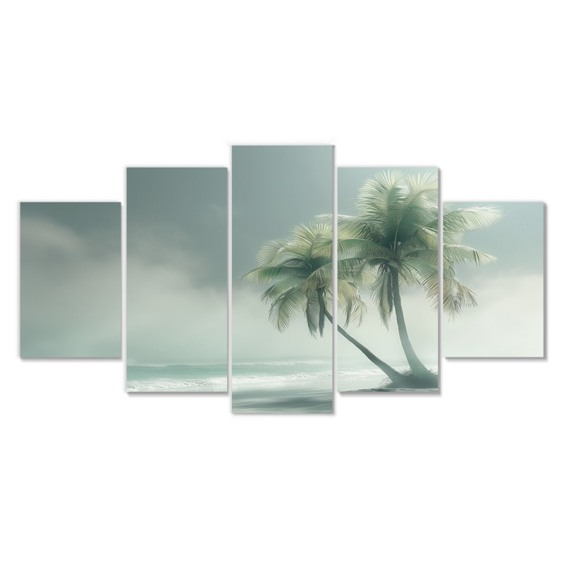 Saltsman - Palms & Palm Trees Wall Decor Set