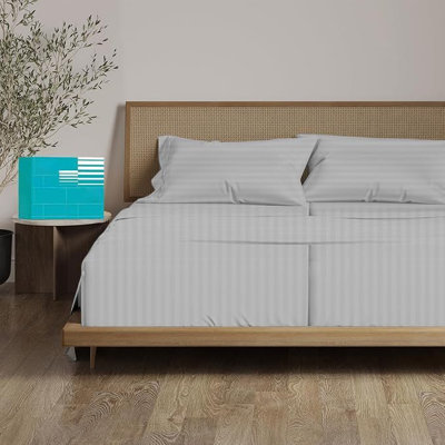 Split Queen Sheets for Adjustable Beds 5-Piece Split Queen Sheet Set, 800 Thread Count 100% Egyptian Cotton,12" Deep Pocket Adjustable Bed Sheets, White Solid