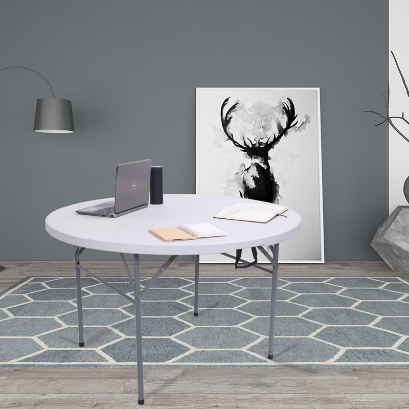 121.9cm Round Portable Banquet Table