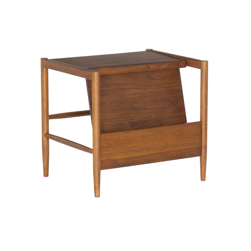 Flanagan Walnut Magazine Rack