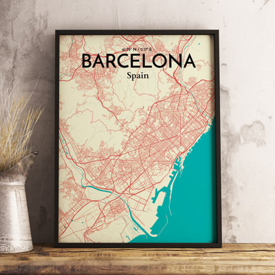 Barcelona - No Frame Print