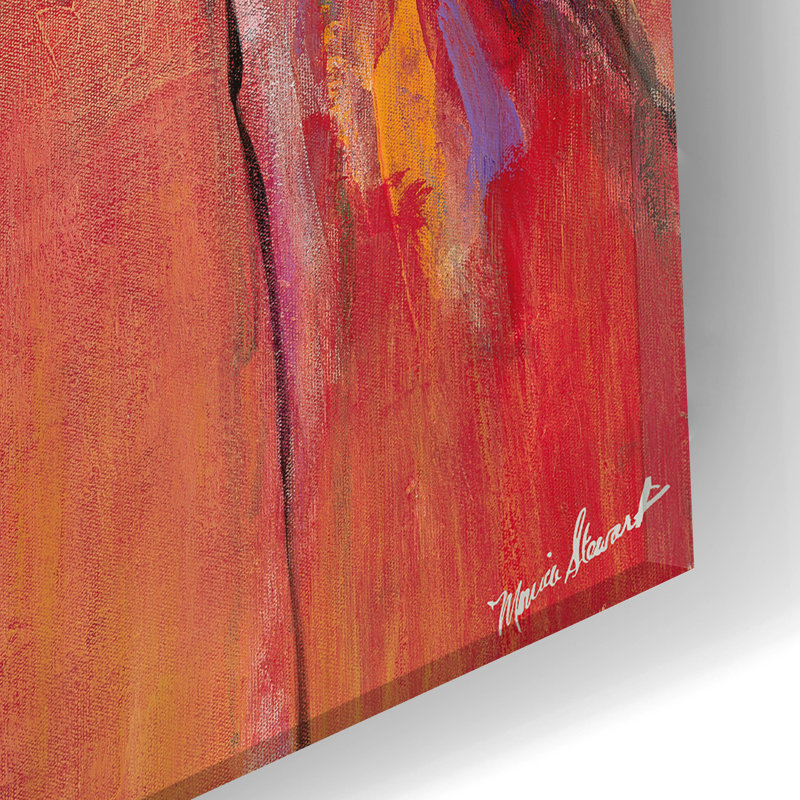 «Trumpet Solo» par Monica Stewart, H 24 po x l 12 po