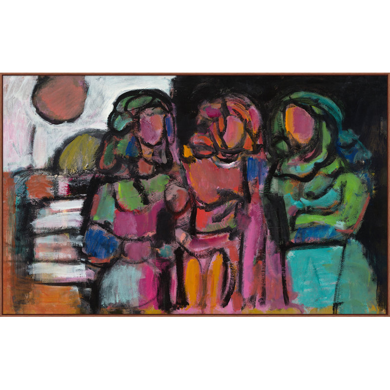 Three Figures Painting by Christopher Kennedy