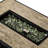 Fire Pit Table With Ceramic Tile Top And Tank Holder, Beige Table, 31.97In D, 19.67In W, 15.79In H, 80Lb Weight Tabletop , Depth, Width, Height,-1263140321