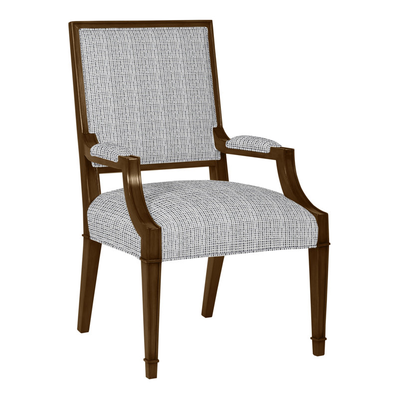 Michael Weiss Leighton Arm Chair, Havana, Impala Storm, No