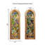 Panneau de vitrail 36 "H Fruitful Grapevine