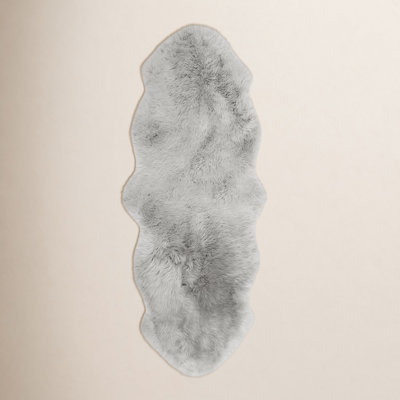 Kestwick Dove Gray Handmade Sheepskin Rug