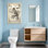 Bath & Laundry Squirrel lisant un journal sur une toilette