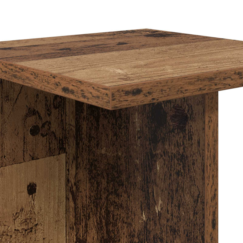 1 Tier Plant Stand, 100.5cm H x 25.5cm W x 25cm D, Old Wood