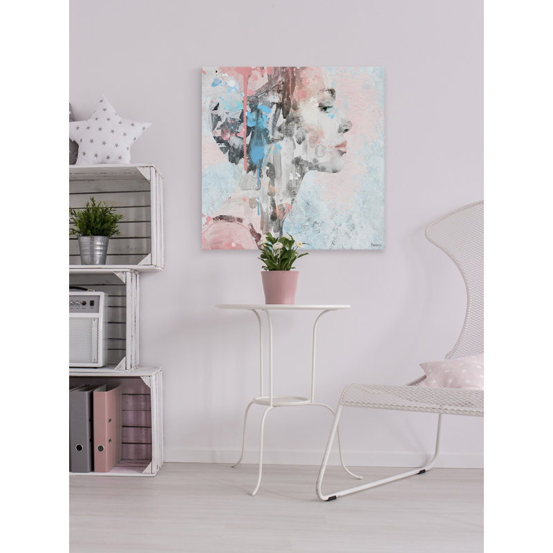 Beauty In Simplicity by Parvez Taj - Wrapped Canvas Painting, 20cm H x 20cm W