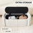 Space-Saving Storage Ottoman Bench, Functional Seating with Storage for Small Spaces-1028224922