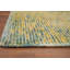 Tapis Coastal Serenity Abstract 2x4 avec tons de bleu doux