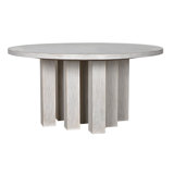 Resistance Round Mahogany Wood Dining Table