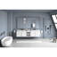 72 po X P 48 po Miroir de salle de bain H