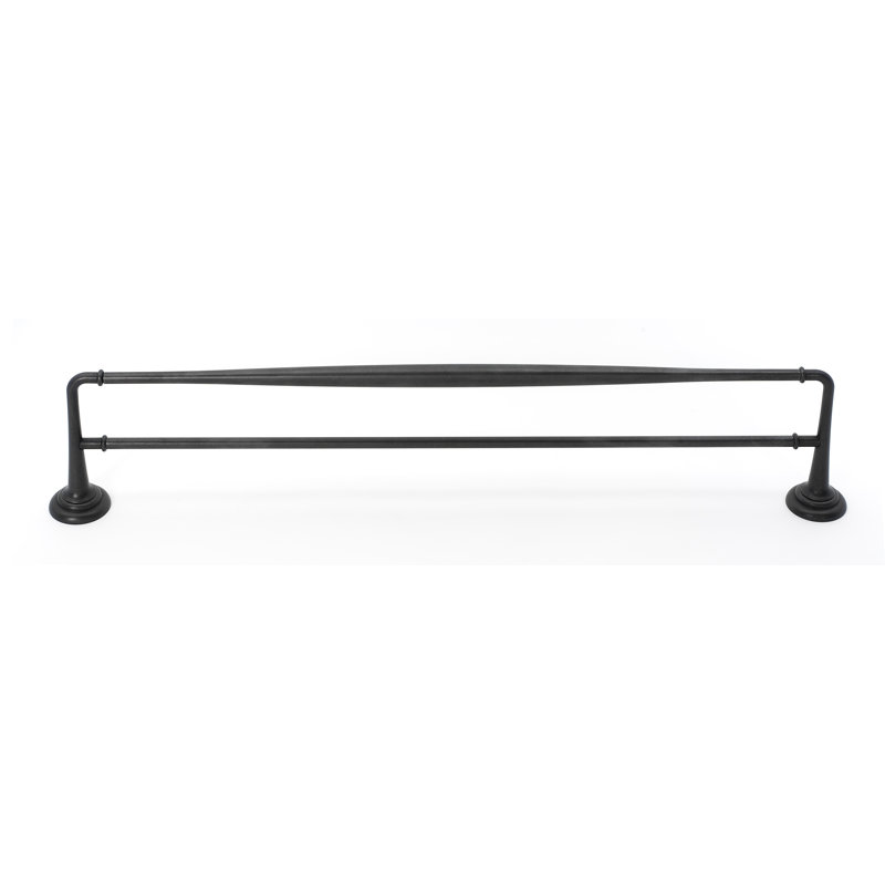 Porte-serviettes mural double 32 po Charlies, Barcelone, H 0,75 po x l 32 po x P 5,31 po