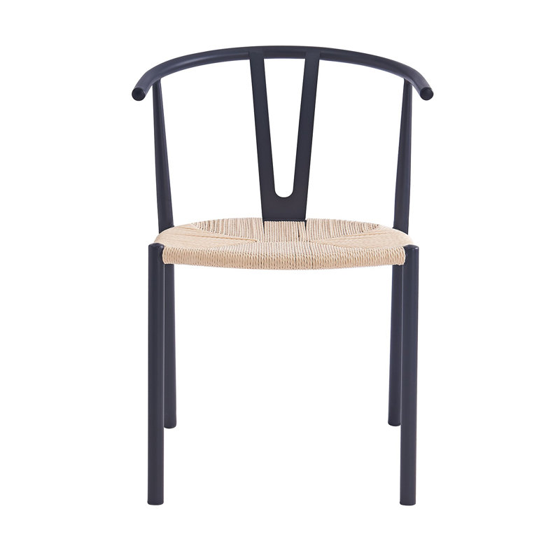 Ensemble de 2 chaises en métal et corde Ensembles
