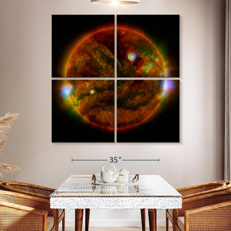 Oberle Solar Flare, 50" H x 50" W