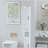 67.51" Tall Bathroom Storage Cabinet with Adjustable Shelves, Slim 2 Doors Cabinet with Open compartments