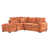 Chenille orange