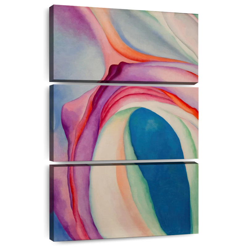 Avery musique rose et bleu II, H 38 po x l 24 po