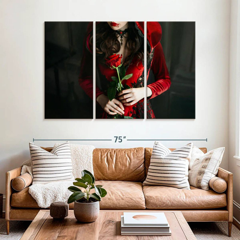 Kelan Lady Vampire, 42" H x 65" W