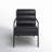 Keeley 23.5" W Top Grain Leather Armchair-1674906495
