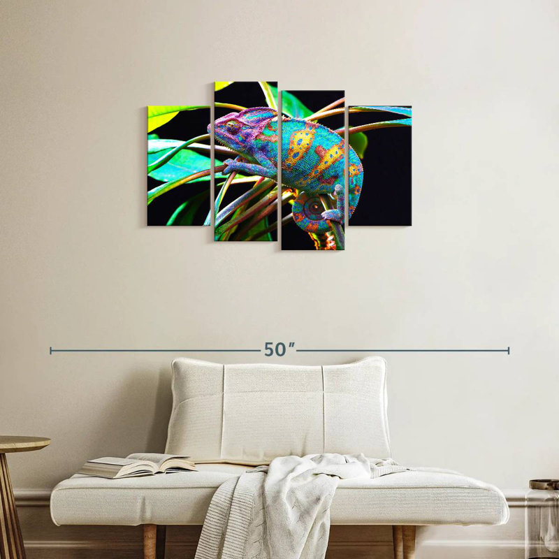 Brampt Chameleon, 22" H x 36" W