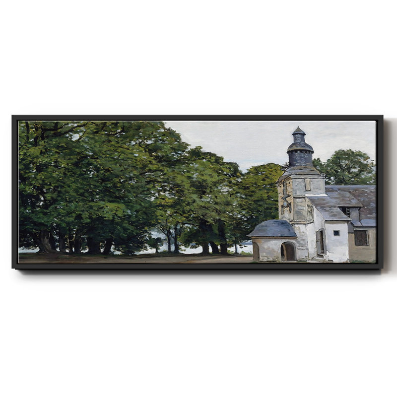 The Chapel Notre - toile encadrée, H 20 po x l 50 po
