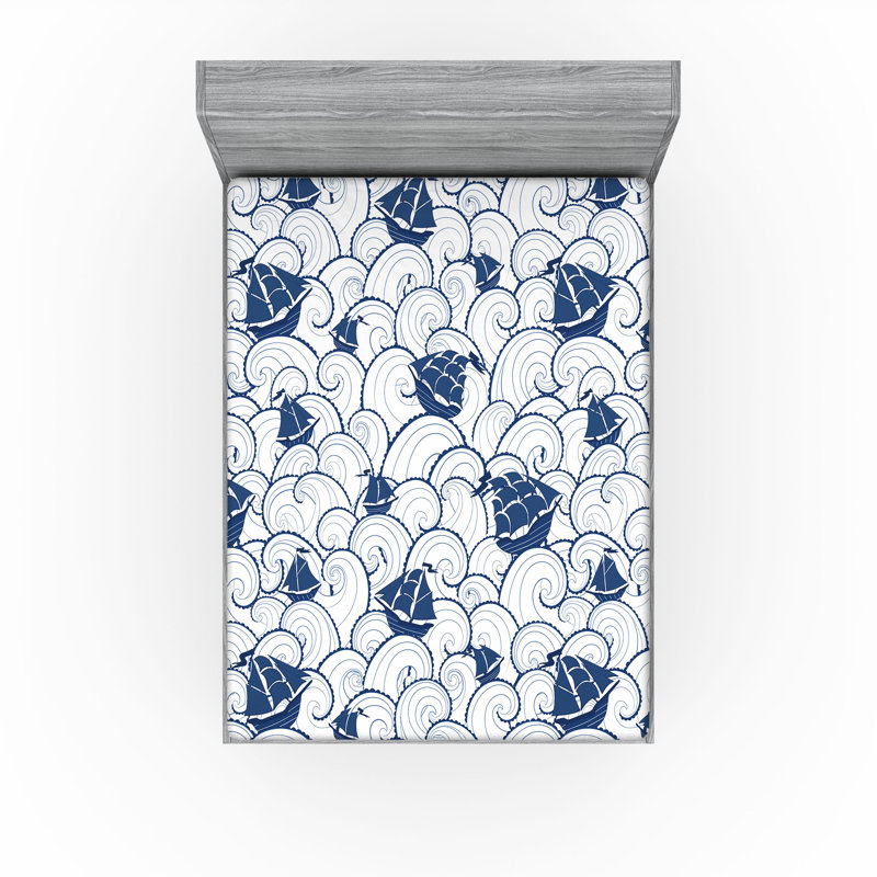 Ensemble de 2 drap-housse Ambesonne, Full Fitted Sheet