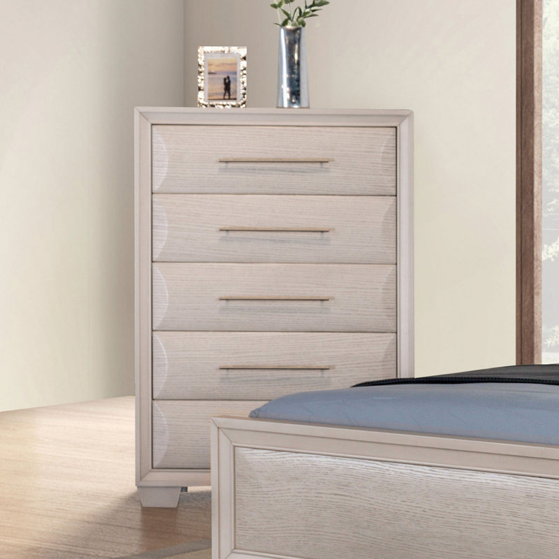 Commode avec tiroir, mobilier de chambre transitionnel