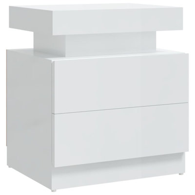 Bedside Cabinet 45x35x52 cm Engineered Wood