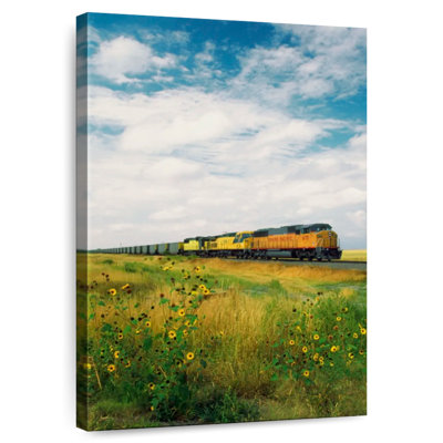 Mehar Train Crossing North Dakota