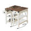 Ensemble de 2 tables de bout avec station de charge et rangement-102342024