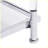 Modern Chrome Glass Side Table