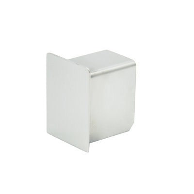 FHC CRU1ECSA End Caps 1-5/16" x 1 x 1-5/16" Profile - Satin Anodized