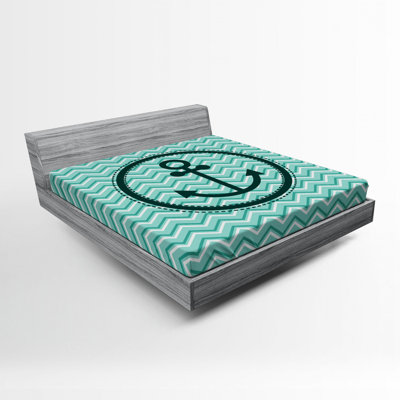 Microfiber Chevron Fitted Sheet