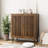 Buffet Storage - Walnut Cabinet For Kitchen & Living Space Sideboard Style With Feature