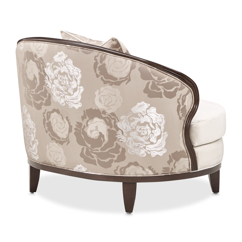 Camellia Field Barrel Chair