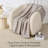 50" x 60" Single Layer Reversible Printed Chenille & Fleece Throw Blanket – One-Layer With Two Plush Effects, Extremely Soft & Lightweight-111314379
