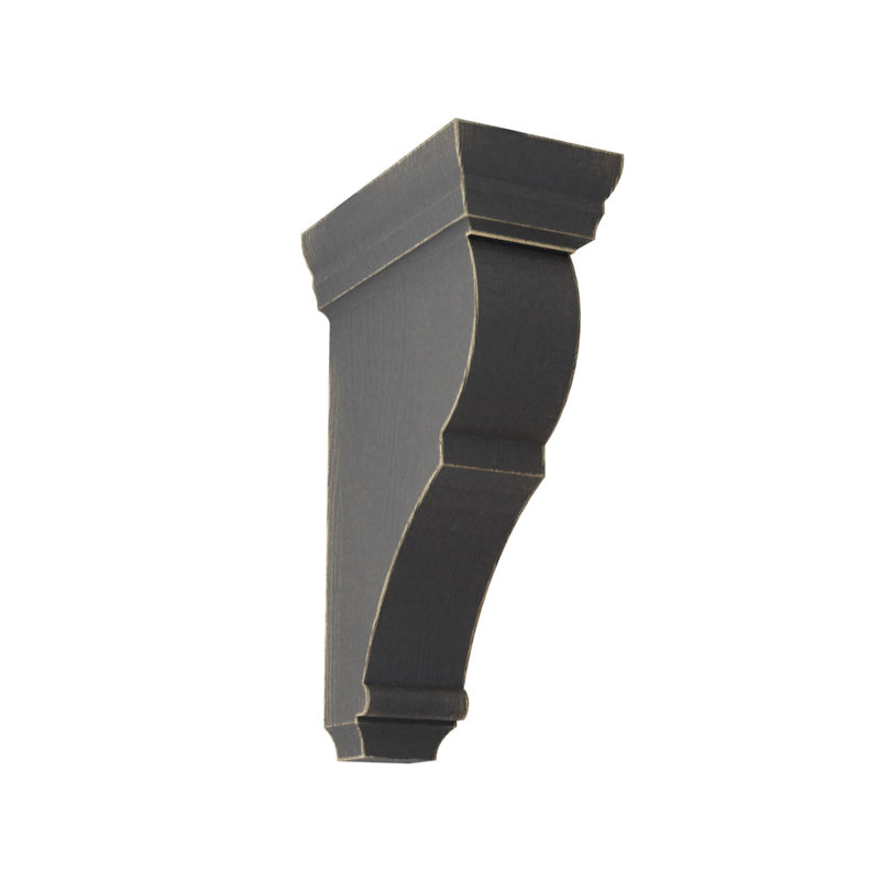 Corbeau Rojas Vintage Decor, H 8 po x l 2 po x P 4,5 po, Noir