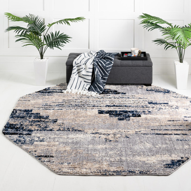 Tucson Geometric Indoor Rug, Octagon 7' x 7'
