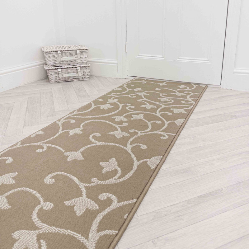 Runner Floral Area Rug, Runner 60 x 150 cm