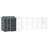 vidaXL Bird Cage Anthracite 324.41 x 81.89 x 97.24 in Galvanised Steel-1110606351