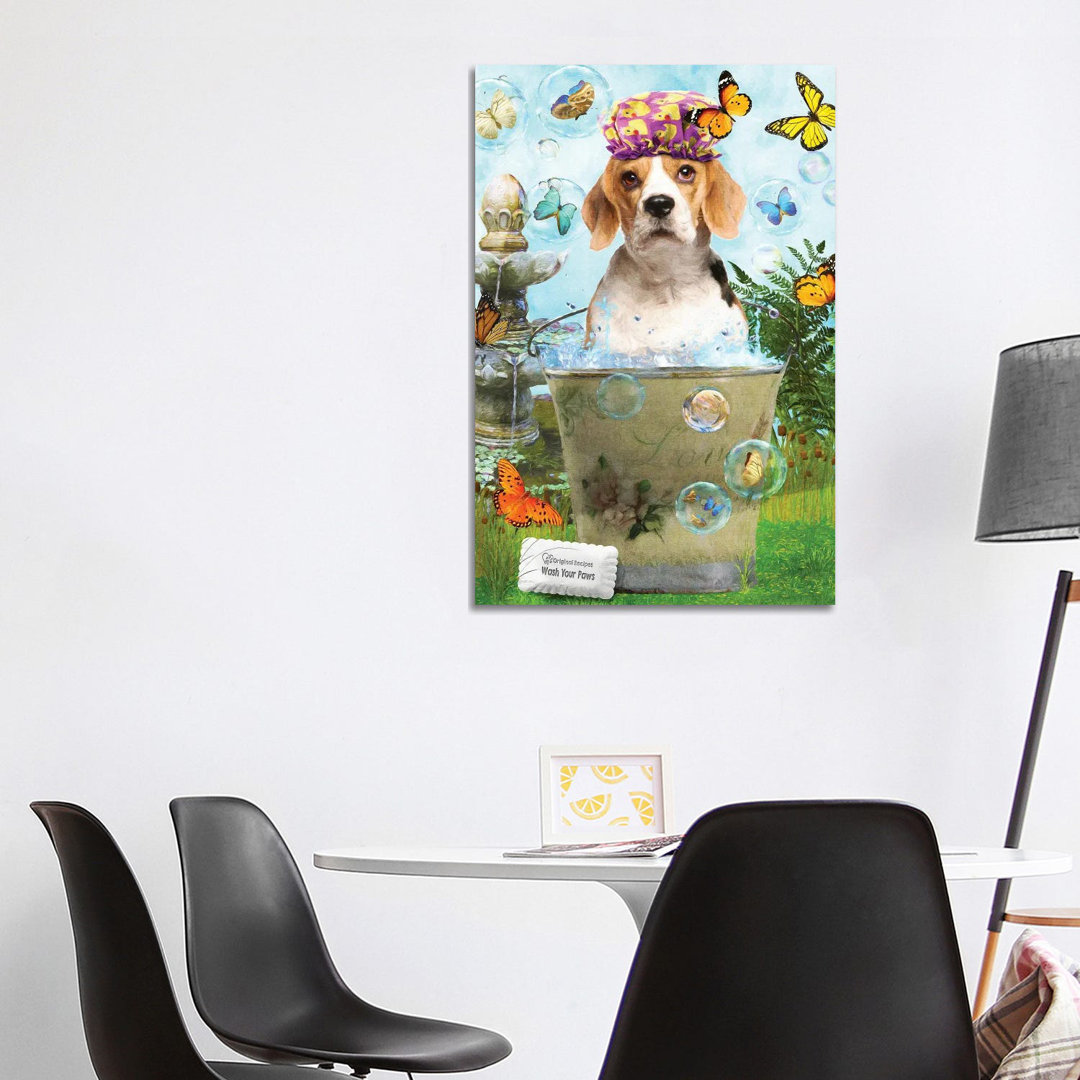 Beagle Wash Your Paws