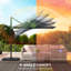 244cm Cantilever Parasol-1125041846