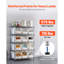 69 cm W Steel and Rubber Storage Rack