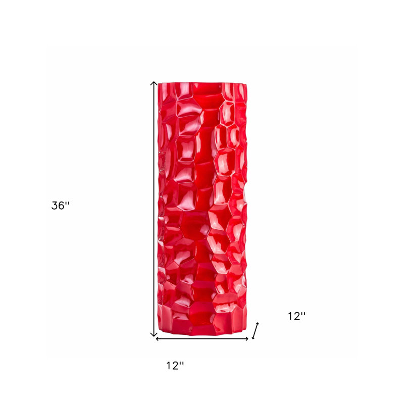 Vase de plancher en résine 36 po