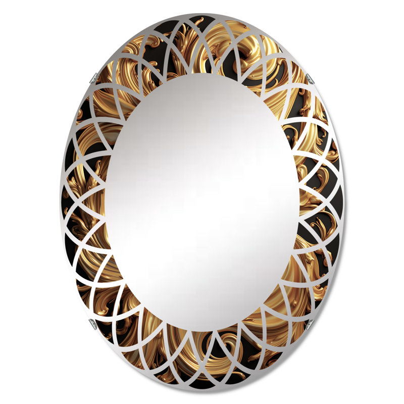 Blouson Oval Mirror, 30" x 20"